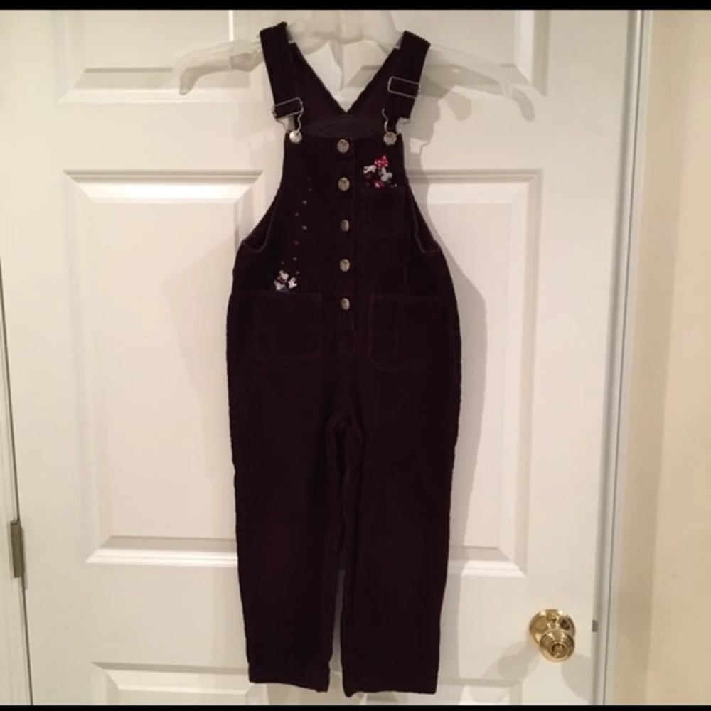 Mickey for Kids corduroy overalls. Size 7